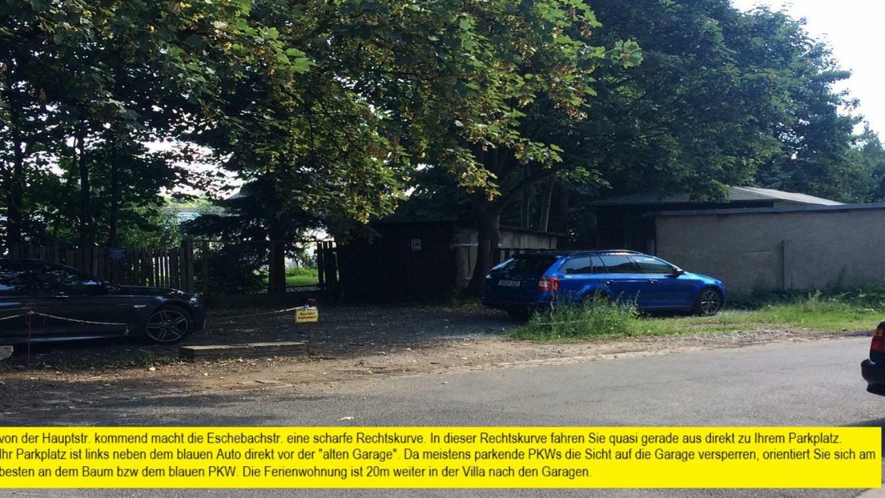 Villa Eschebach - Ferienwohnung เดรสเดน ภายนอก รูปภาพ